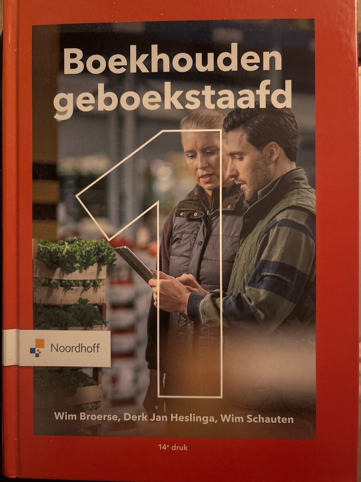 Boekhouden geboekstaafd - 14e druk, Ophalen of Verzenden, Gamma, Zo goed als nieuw, HBO