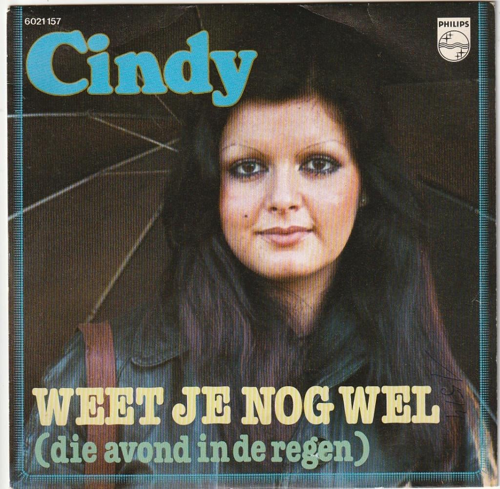 Cindy - Weet je nog wel - Eenzaamheid - Nr 39, Cd's en Dvd's, Vinyl | Nederlandstalig, Ophalen, Gebruikt, 7 inch, Levenslied of Smartlap