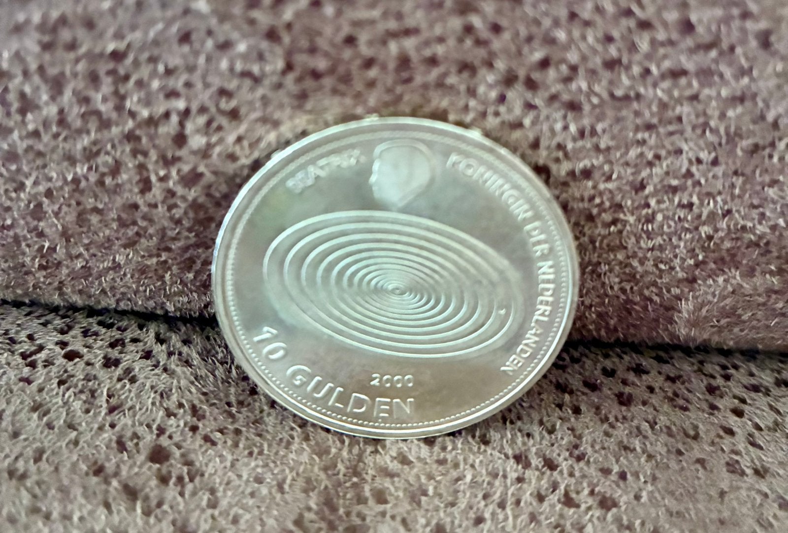 Zilveren 10 gulden millenium munt uit 1999, Ophalen, Zilver, Overige landen, 10 euro
