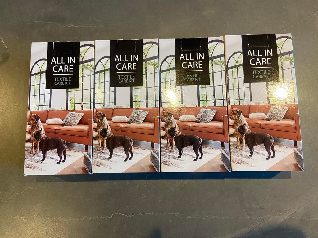 ALL IN CARE Textiel Care Kit - Impregneermiddel Meubels, Ophalen, Nieuw, Textiel