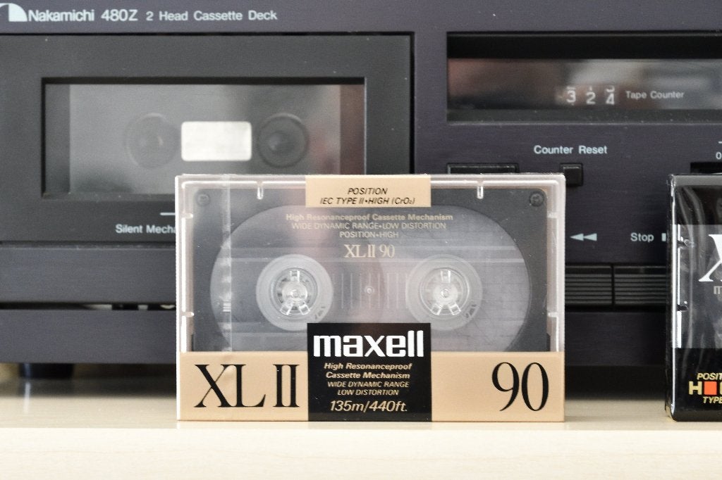 maxell XLII 90 & 100 type II High (CrO2) nieuw in org. verp., Verzenden, Overige genres, 1 bandje, Nieuw in verpakking