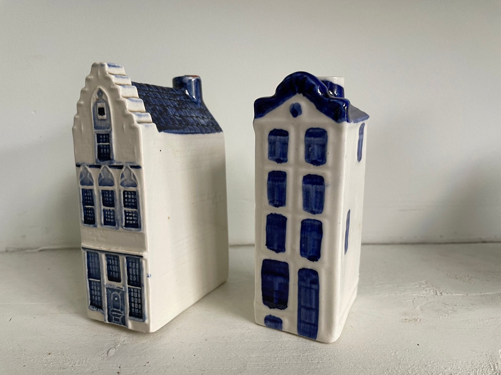 Delfs blauwe huisjes, Ophalen of Verzenden, Gebruikt, 1 t/m 20
