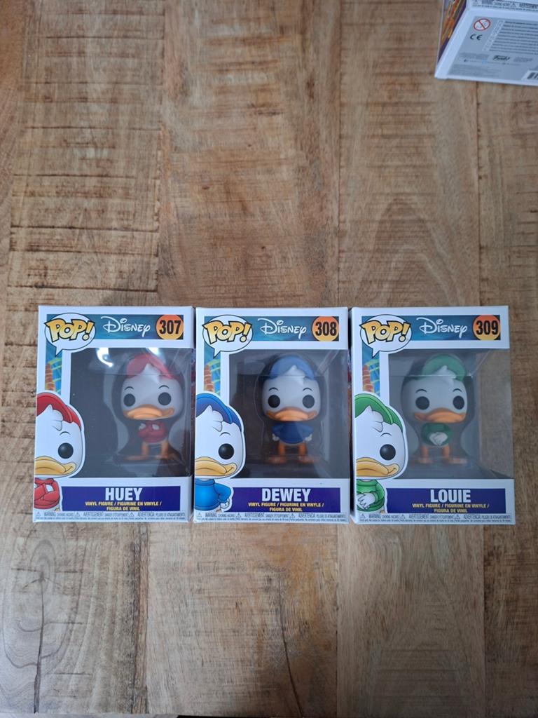 Funko pop Kwik, Kwek en Kwak, Verzamelen, Ophalen of Verzenden, Overige figuren, Nieuw, Beeldje of Figuurtje