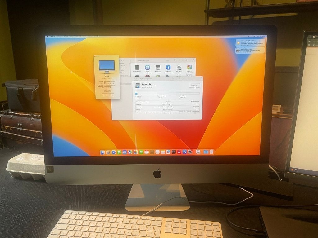 Apple iMac 27” Retina 5K (2017), Ophalen, SSD, IMac, 512 GB