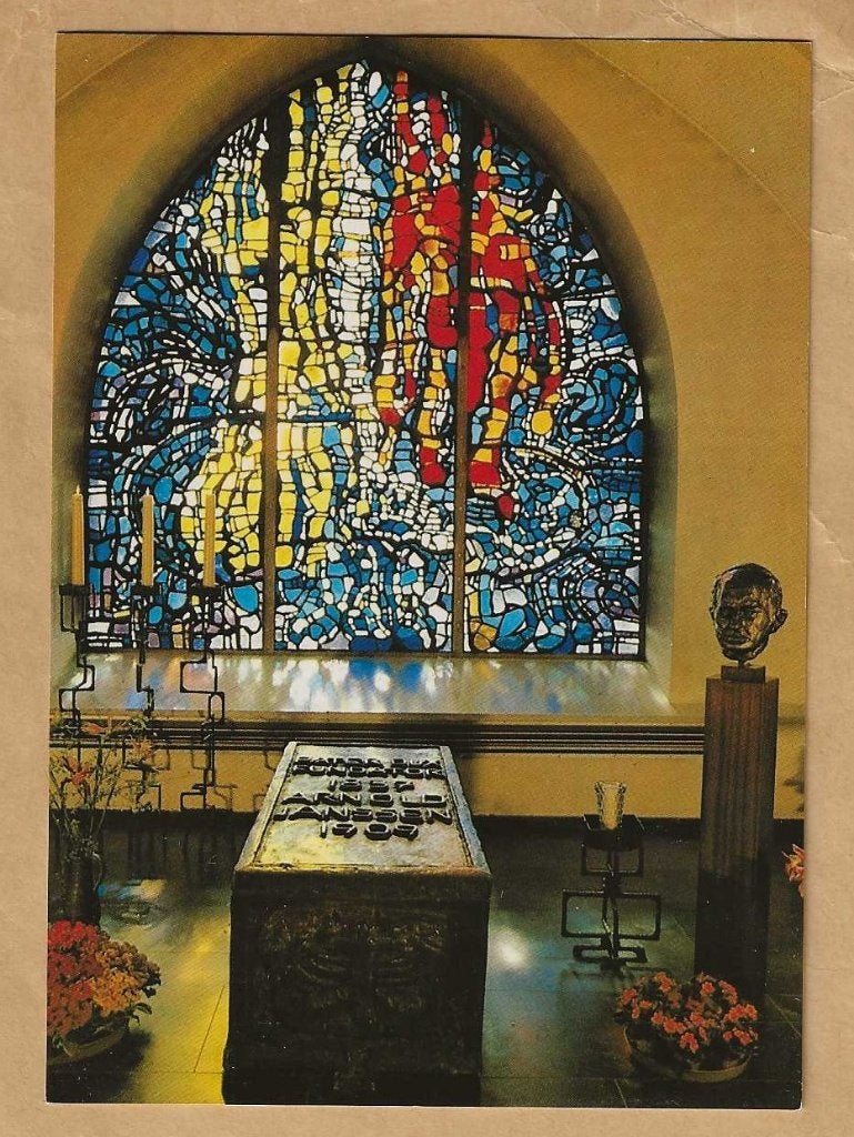 Ansichtkaart Sarcofaag Arnold Janssen Steyl Limburg, Ophalen of Verzenden, 1980 tot heden, Ongelopen, Limburg