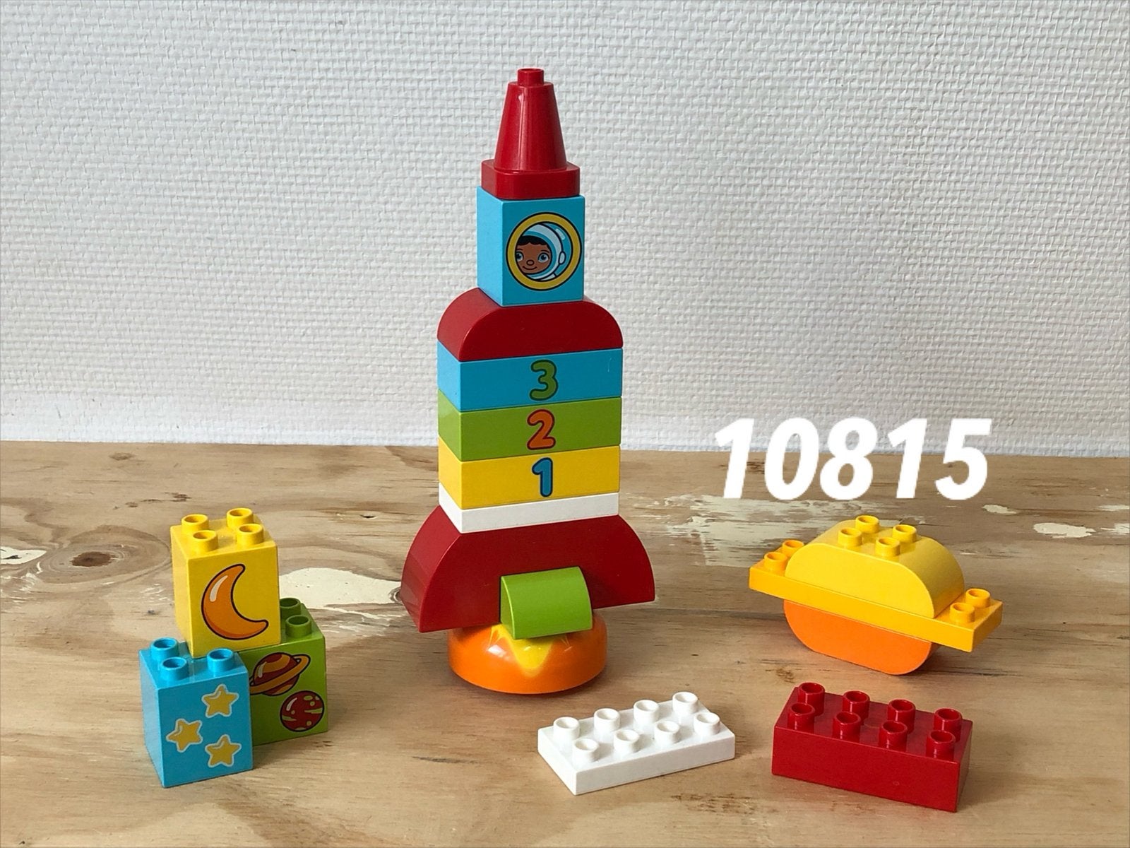 Duplo mijn eerste raket 10815 (compleet) 1, Ophalen of Verzenden, Zo goed als nieuw, Duplo