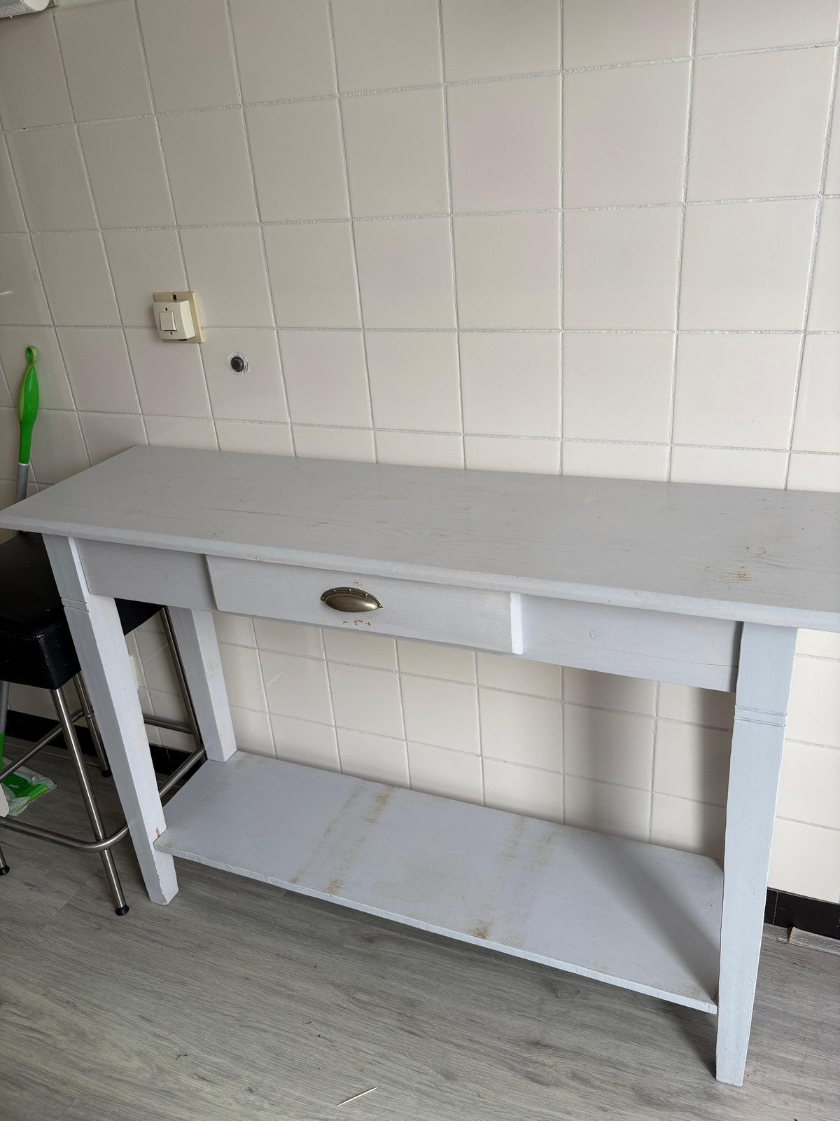 Twee sitetables te koop, Huis en Inrichting, Ophalen, Zo goed als nieuw, 25 tot 50 cm, Rond