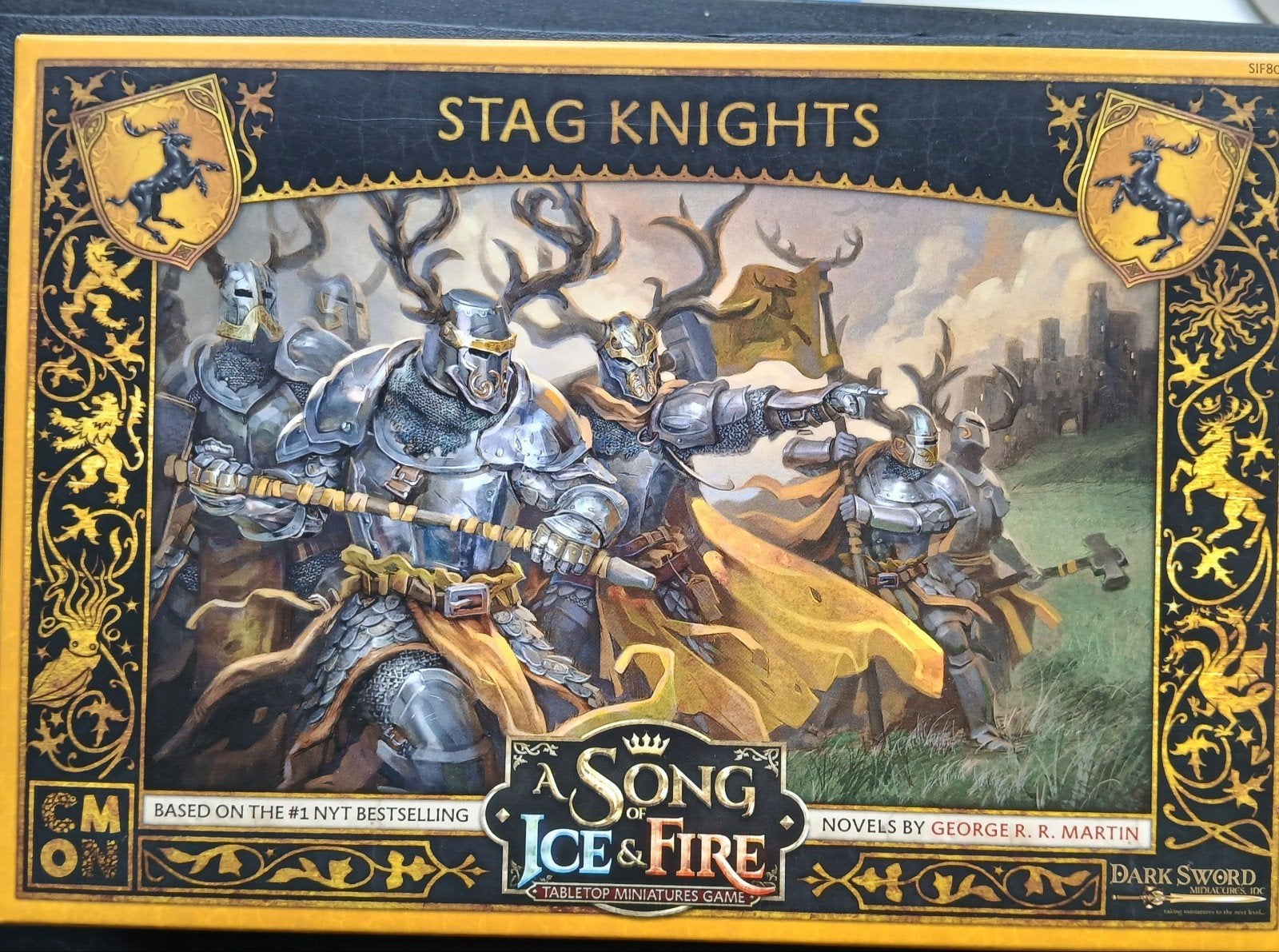 Song of ice & fire stag knights, Ophalen of Verzenden, Zo goed als nieuw, Overige soorten, Figuurtje(s)