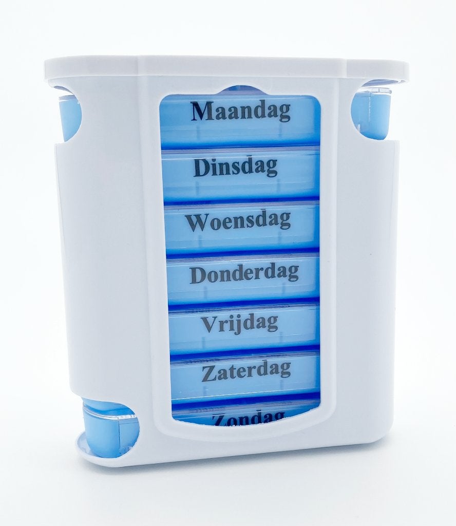 Pillendoos 7 dagen 4 dagdelen (ochtend/middag/avond/nacht), Ophalen of Verzenden, Nieuw
