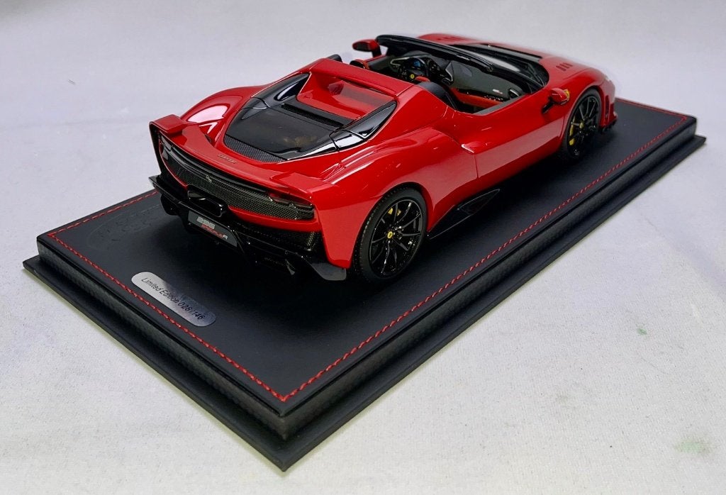 Ferrari 296 Speciale Aperta Rood 1:18 P18270B van BBR, Hobby en Vrije tijd, Ophalen of Verzenden, Nieuw, Auto, Overige merken