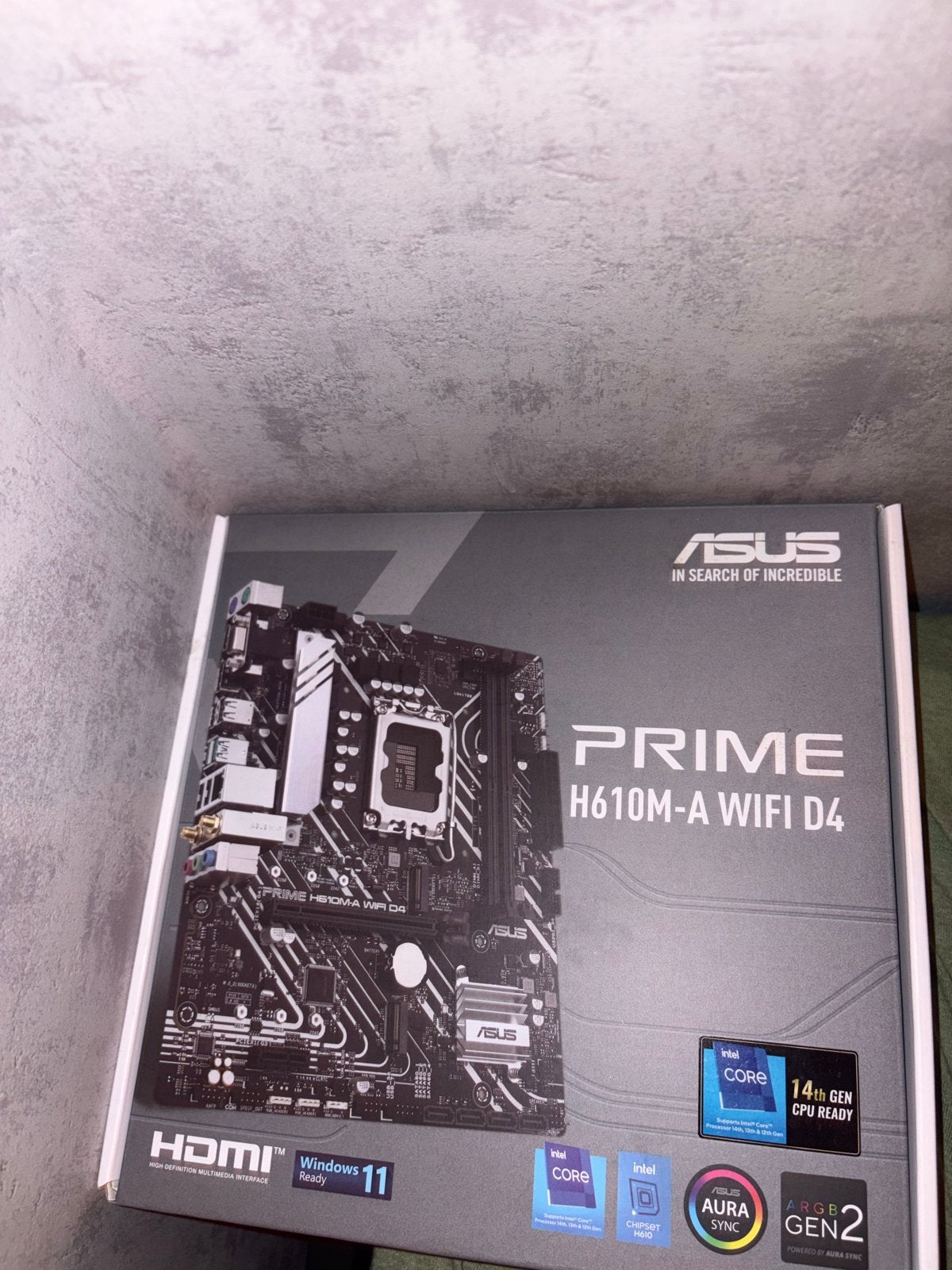 ASUS Prime H610M-A WIFI D4 Moederbord (Nieuw), Computers en Software, Ophalen of Verzenden, Nieuw, Intel, DDR4