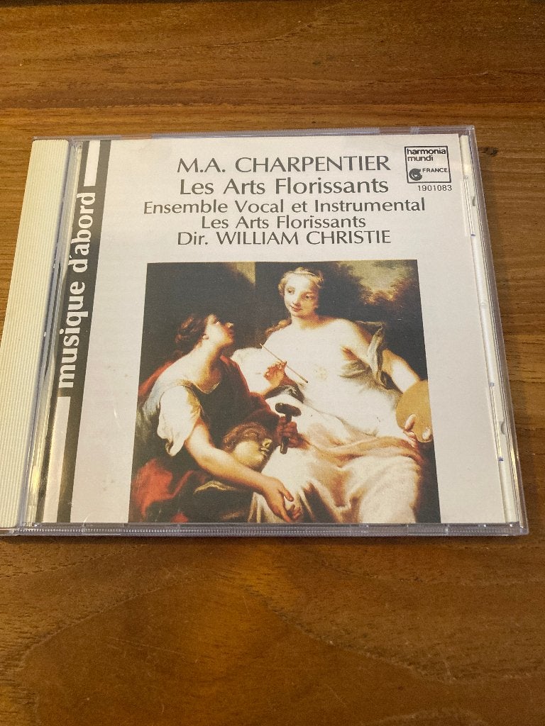 M.A. Charpentier - Les arts florissants (Harmonia Mundi / Wi, Verzenden, Inclusief doosje, Zo goed als nieuw, Classicisme