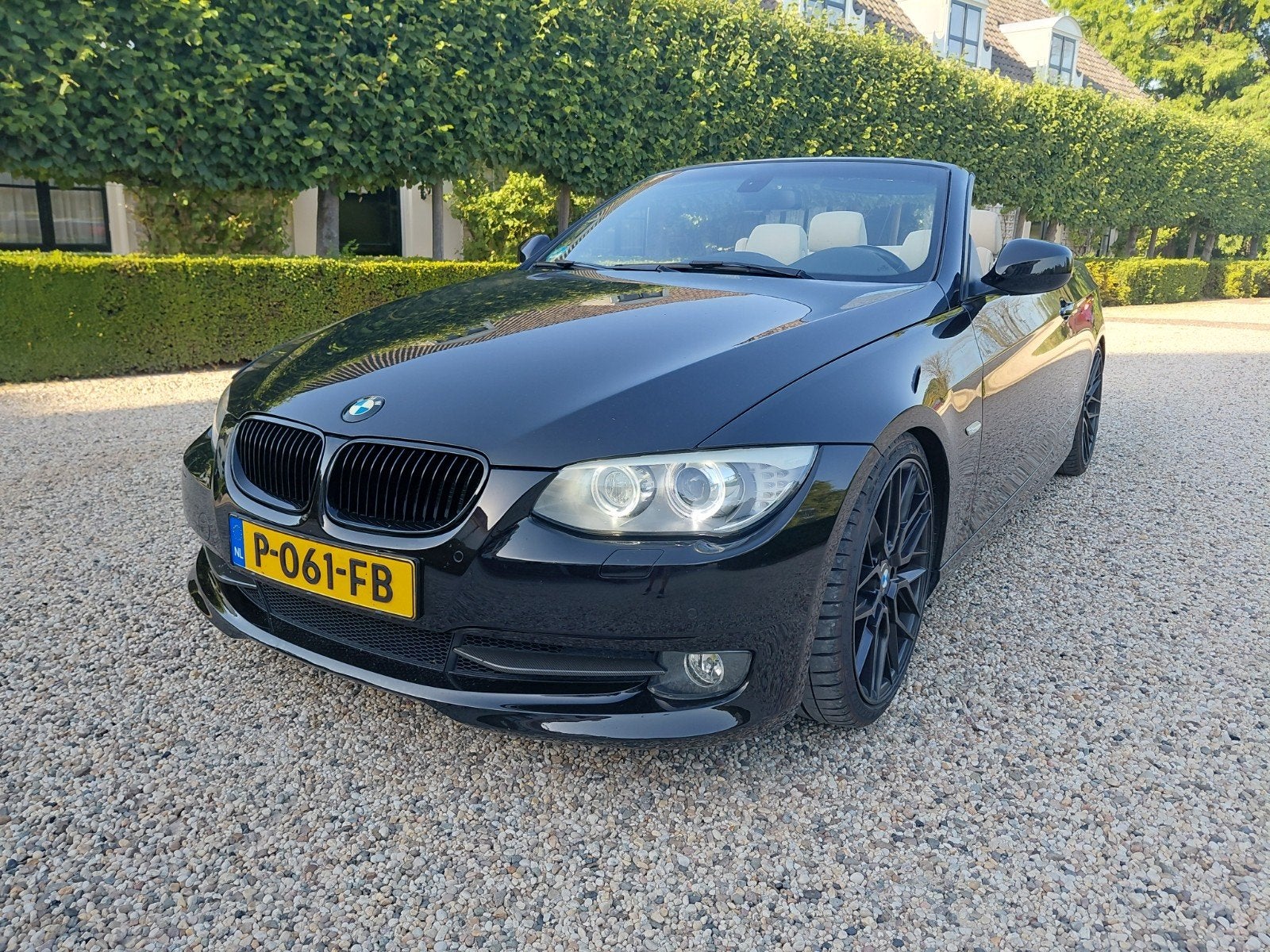 BMW 3-Serie 3.0 I 335 Cabrio DCT 2013 Zwart 103.000km, Auto's, BMW, Particulier, 3-Serie, Benzine, F, Cabriolet, Automaat, Geïmporteerd