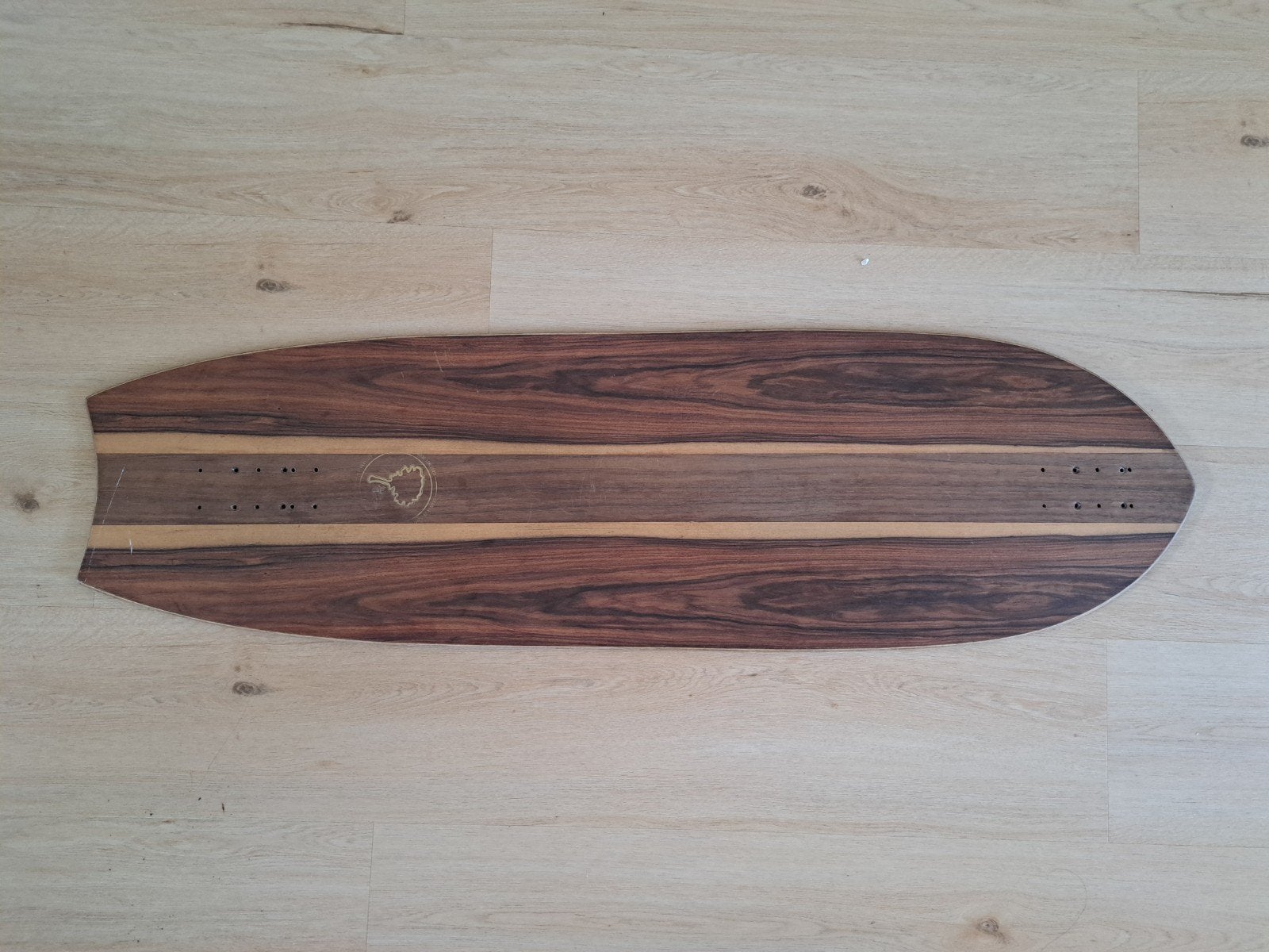 Longboard Deck 130 cm - Fluide Longskate, Sport en Fitness, Ophalen of Verzenden, Gebruikt, Skateboard, Longboard