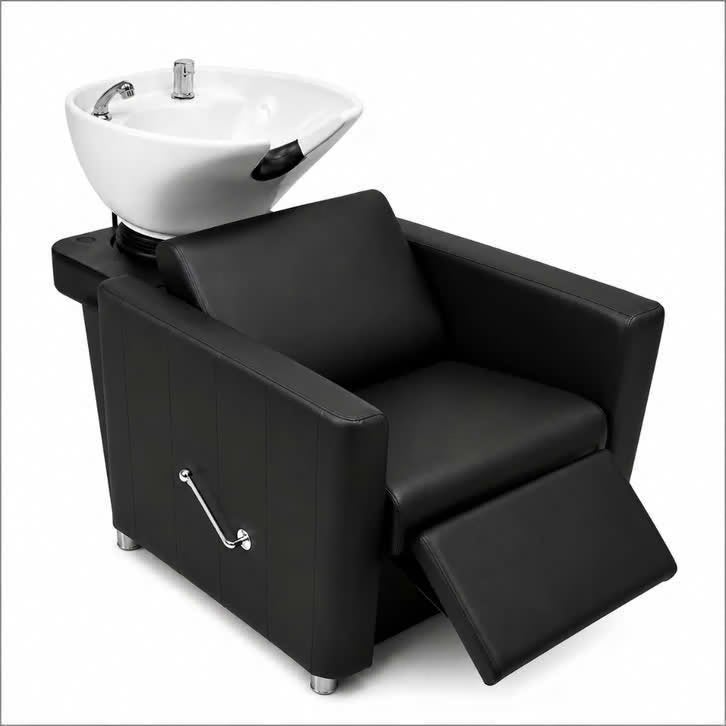 Wasunit Lumora White Basin Professionele met Zwarte Wasbak, Nieuw, Ophalen of Verzenden, Modern, Vijf, Zes of meer stoelen