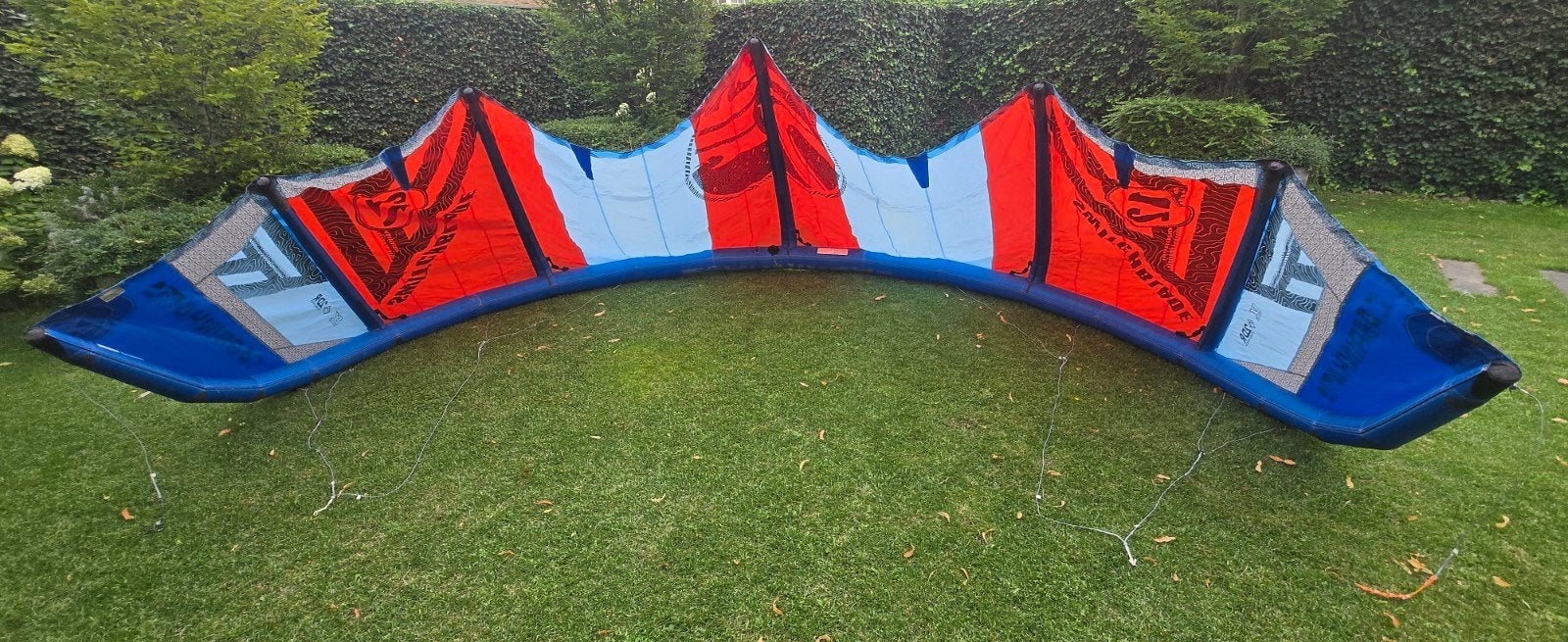 Cabrinha Switchblade 9m2 + 12m2 + Overdrive Bar, Gebruikt, Kitesurf-set, Geen board, Ophalen of Verzenden