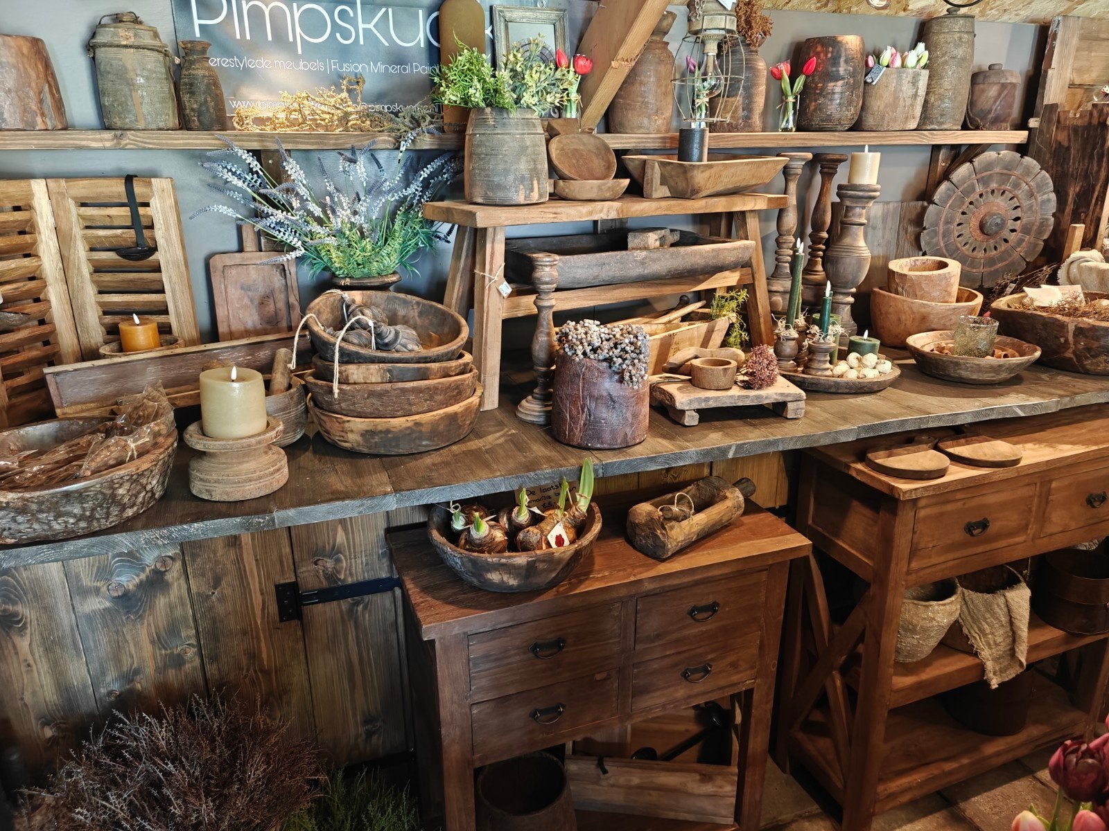 Pimpskuorke is een woonwinkel & webshop in Ureterp, Huis en Inrichting, Ophalen, Nieuw