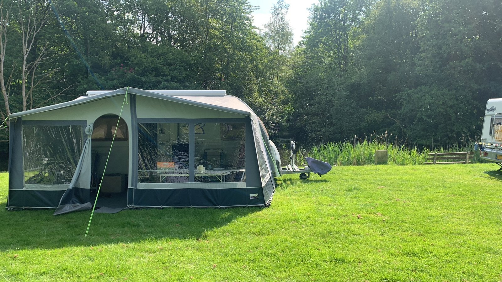 Luifel met voorwanden omloop 925, Caravans en Kamperen, Ophalen, Gebruikt