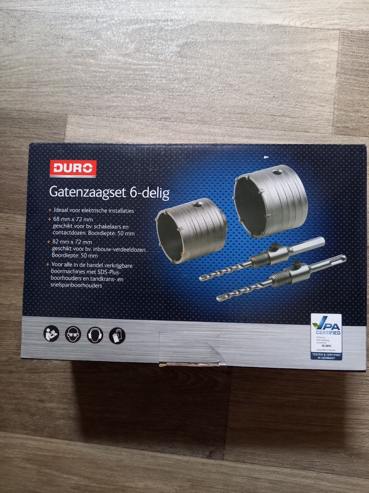 gaten zaag set, 70 mm of meer, Overige typen, Nieuw, Ophalen of Verzenden