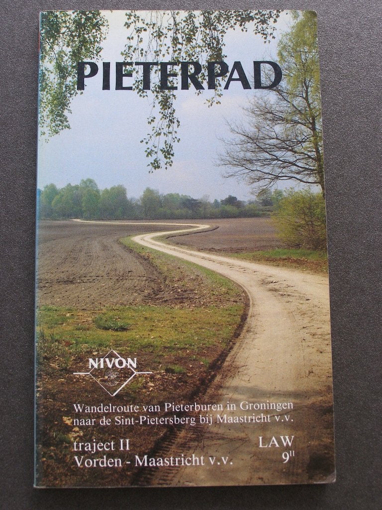 PIETERPAD, LAW 9II; Vorden – Maastricht v.v., Boeken, Fiets- of Wandelgids, NIVON / LAW, Ophalen of Verzenden, Benelux