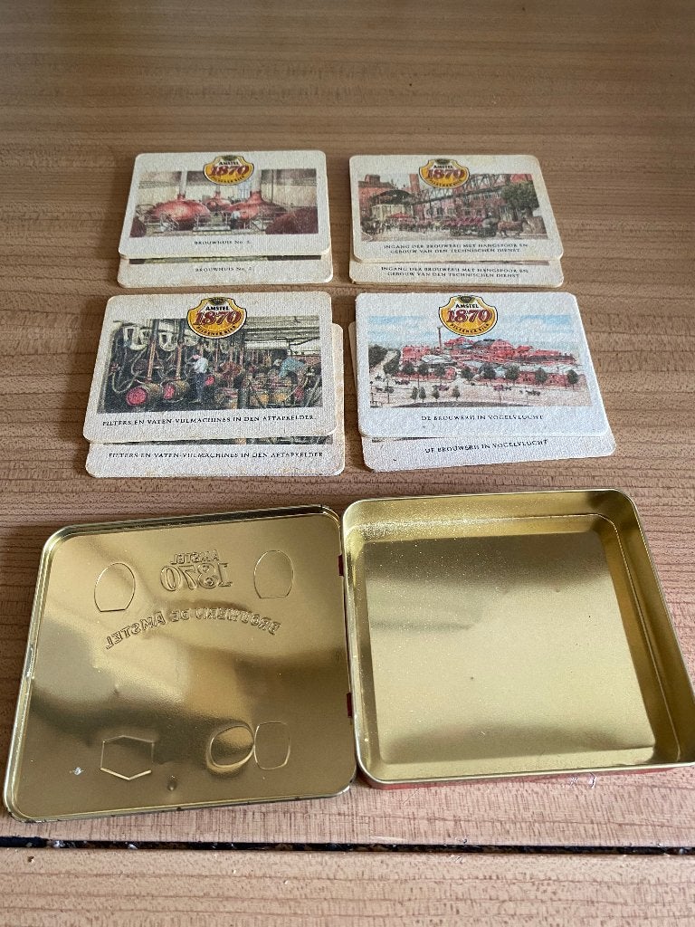 vintage blikken, Verzamelen, Blikken, Ophalen of Verzenden, Gebruikt, Overige