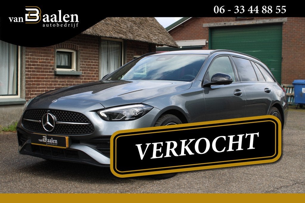 Mercedes-Benz C-Klasse Estate 300 e AMG Line *VERKOCHT!*, Auto's, Automaat, Achterwielaandrijving, 4 cilinders, Automatische klimaatregeling