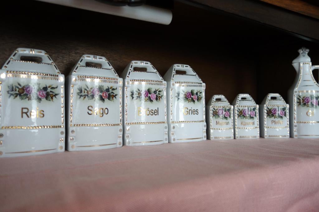 vintage Set van 14 , mooi R & S Germany porselain, Ophalen of Verzenden