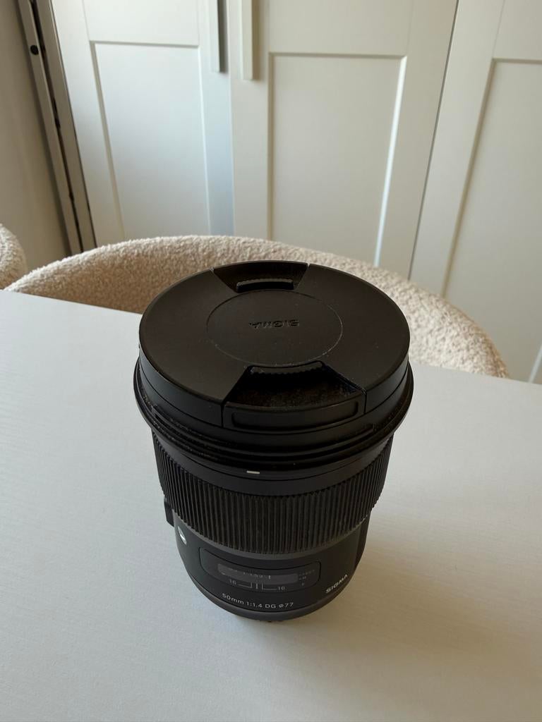 Sigma 50mm 1:1.4 DG Ø77 Art Lens, Audio, Tv en Foto, Fotografie | Lenzen en Objectieven, Ophalen of Verzenden, Zo goed als nieuw