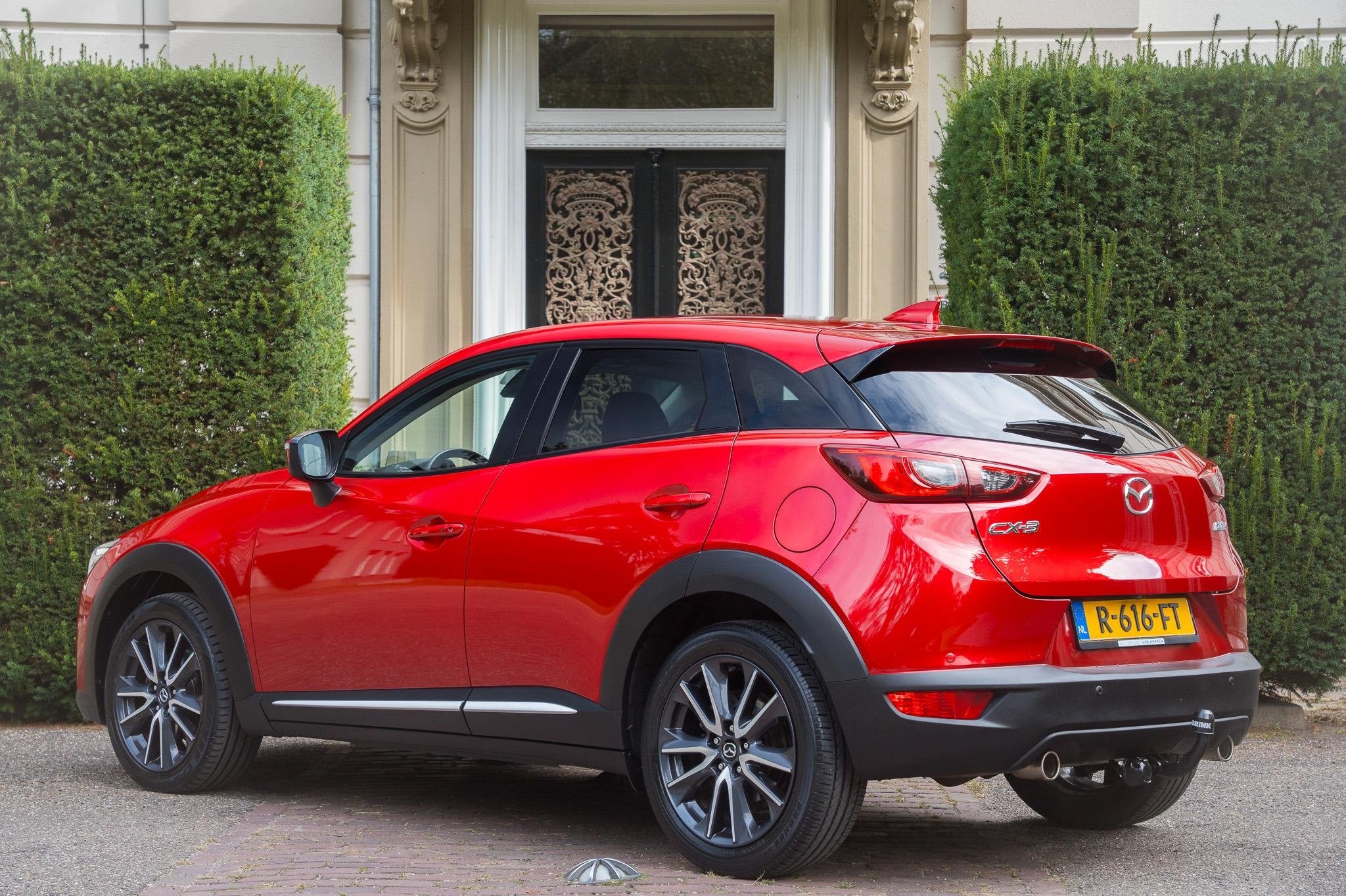 Mazda CX-3 2.0 SkyActiv-G 120 GT-M TREKHAAK | CAMERA | LEDER, Auto's, Euro 6, 4 cilinders, Automatische klimaatregeling, Leder