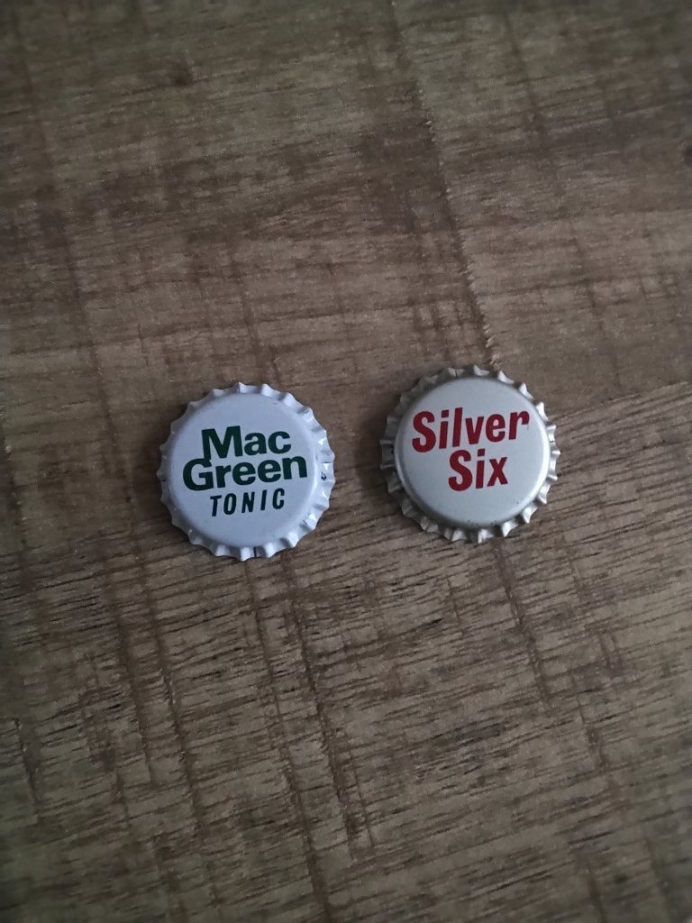 Grolsch groli bier dop mac green en silver six, Ophalen of Verzenden, Nieuw, Flesje(s), Grolsch