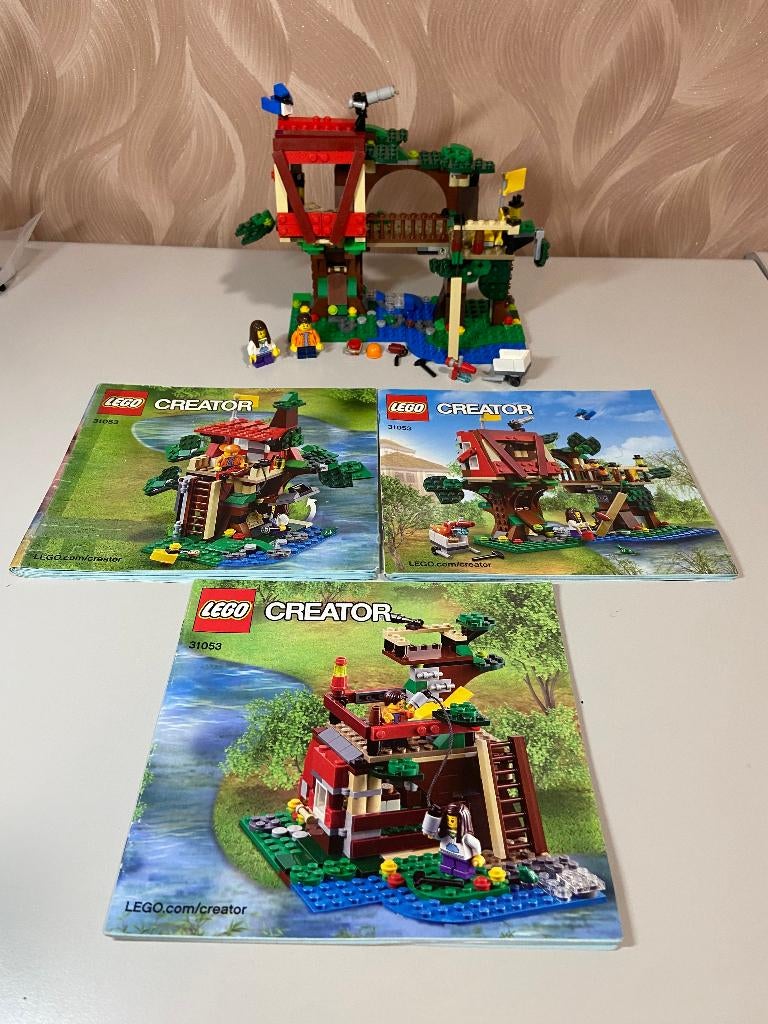 Lego - Creator  - 31053 - Treehouse Adventures - compleet, Compleet, Gebruikt, Lego, Ophalen of Verzenden