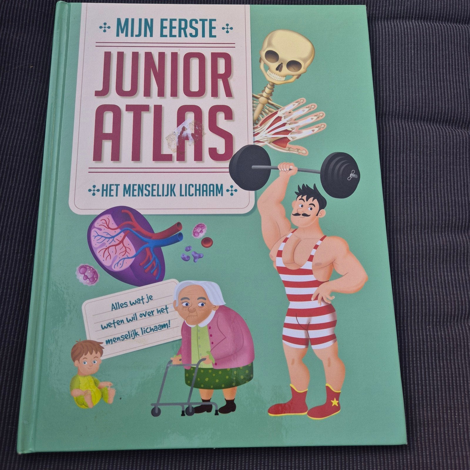 Mijn Eerste Junior Atlas: Het Menselijk Lichaam, Boeken, Ophalen of Verzenden, Zo goed als nieuw
