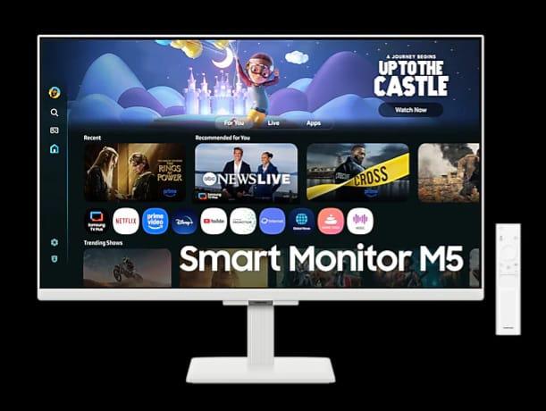 Samsung Smart Monitor M5 M50F, Computers en Software, Windows Laptops, Zo goed als nieuw, Ophalen of Verzenden