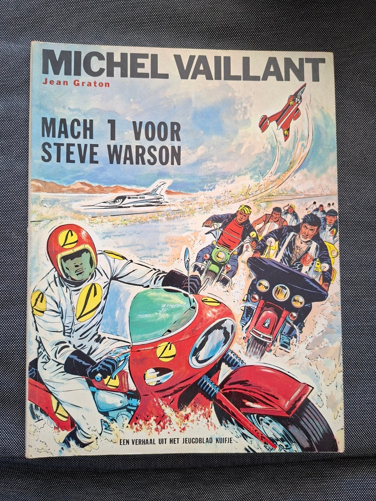 Michel Vaillant - Mach 1 voor Steve Warson, Boeken, Eén stripboek, Ophalen of Verzenden, Gelezen, Jean Graton