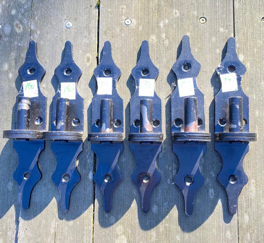 6x Plaatduim Rustica 16d 1, Ophalen of Verzenden, Gebruikt, Scharnier