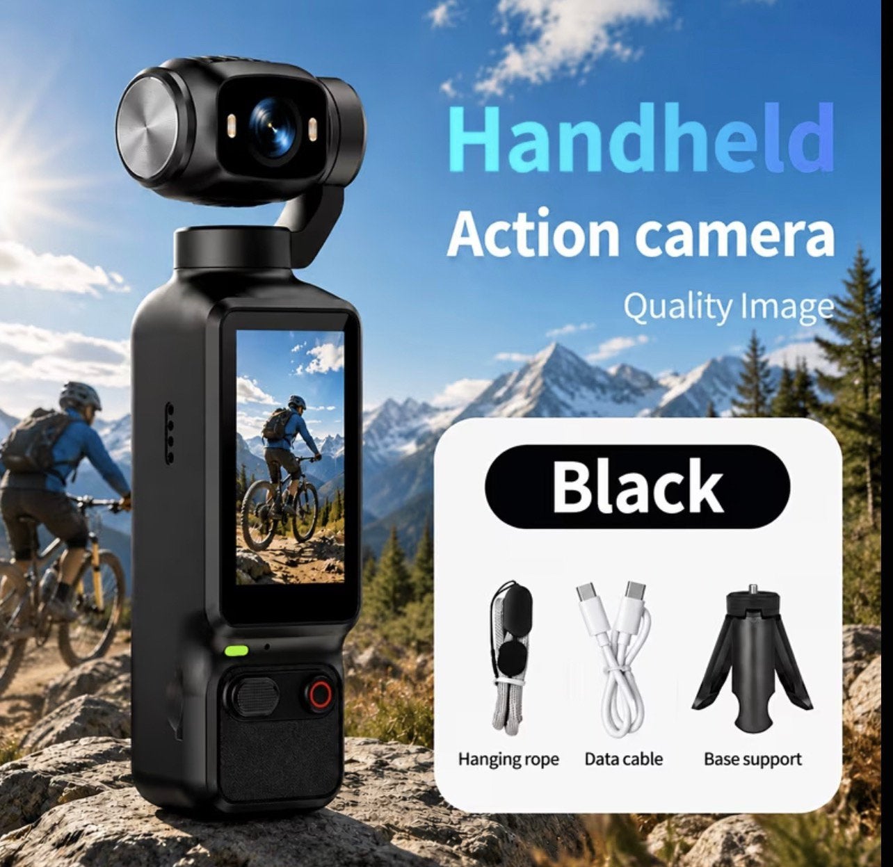 Foto 3 van Actiecamera osmo vlogcamera actie vlog camera 4k gopro canon