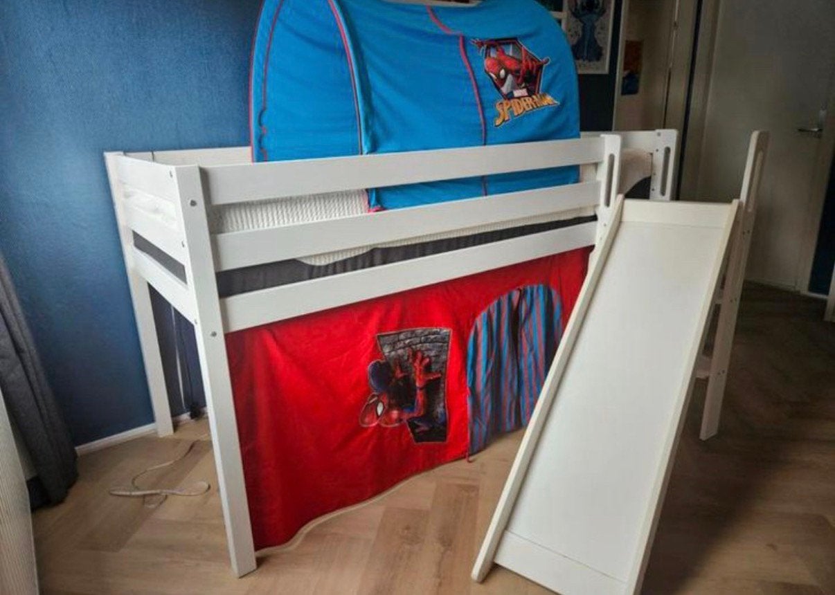 Hoogslaper spiderman, Ophalen, Zo goed als nieuw, Hoogslaper