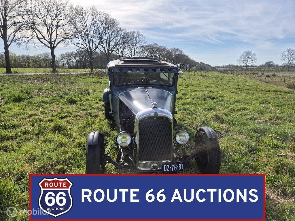 Citroën AC4 | 1929 | Route 66 Auctions, Overige carrosserieën, Citroën, Zwart, Bedrijf
