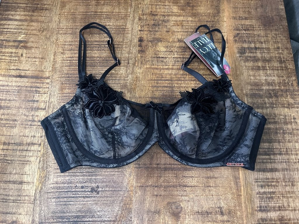 Hunkemöller Kelsey Bh Zwart 85E, Hunkemöller, Ophalen of Verzenden, Zwart, BH