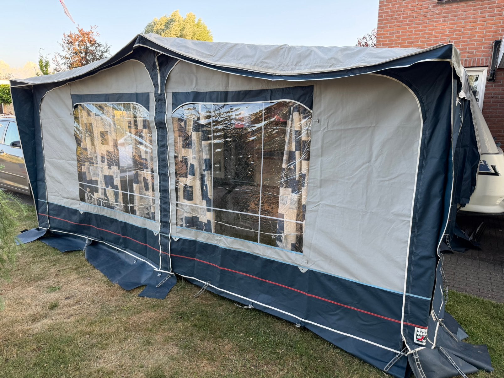 Obelink Hypercamp voortent maat 9, Caravans en Kamperen, Voortenten en Luifels, Ophalen, Gebruikt, PVC, Overige merken
