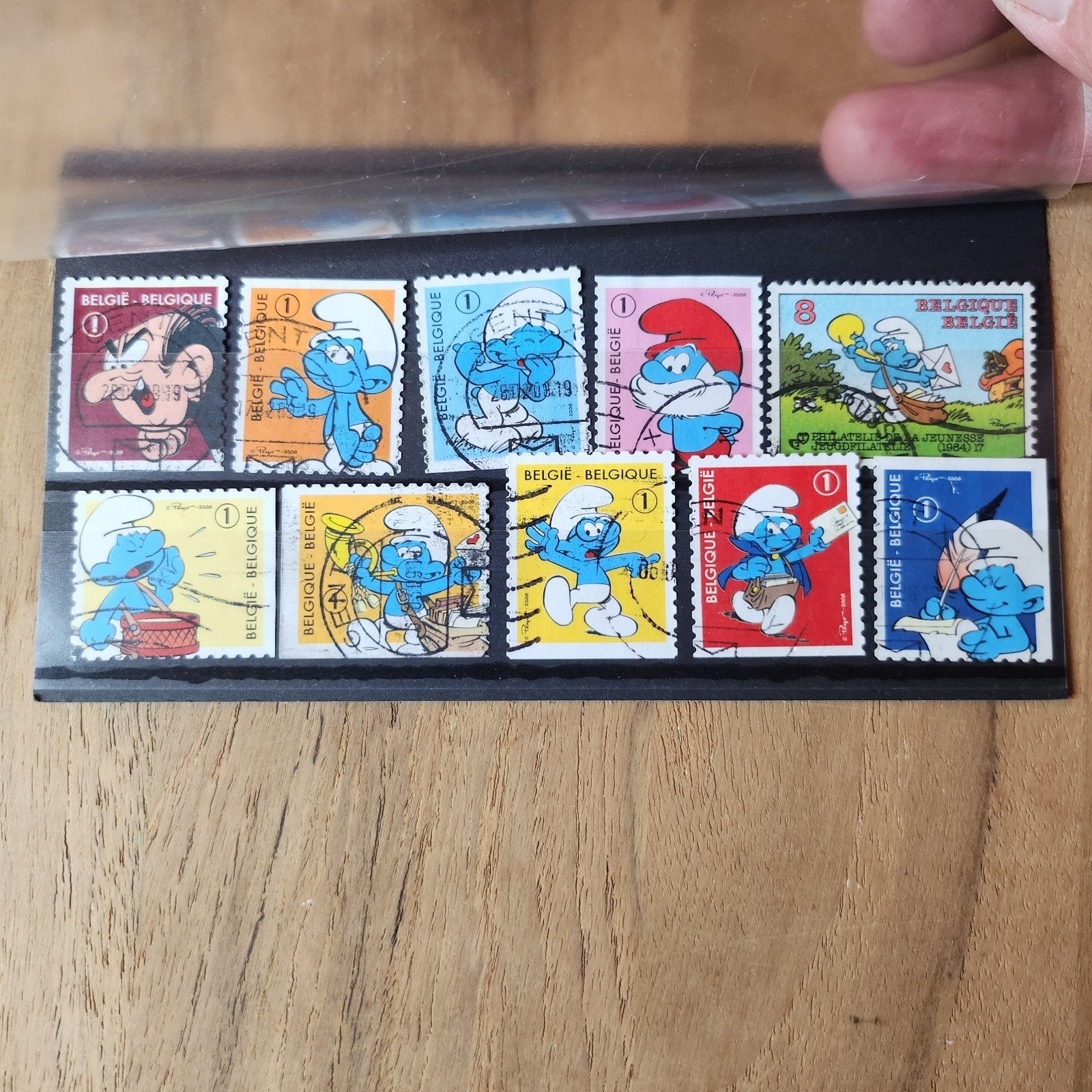 Collectie Smurfen postzegels - België, Postzegels en Munten, Verzenden