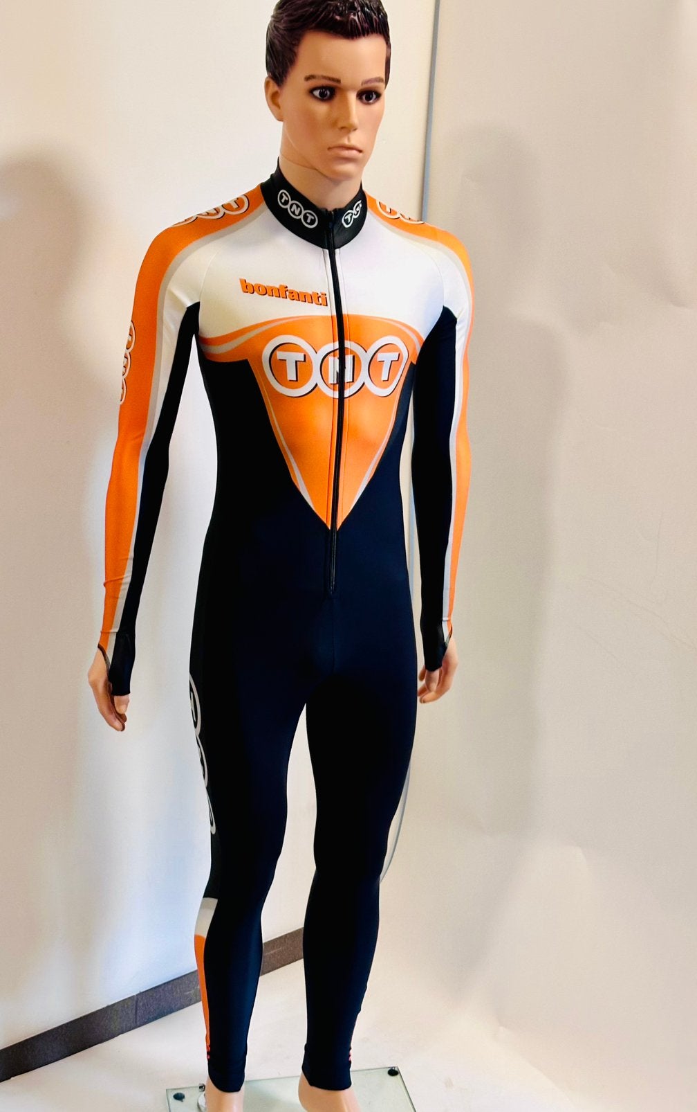 Schaatskleding schaatspak snelpak speedsuit maat M Bonfanti, Sport en Fitness, Schaatsen, Ophalen of Verzenden, Zo goed als nieuw