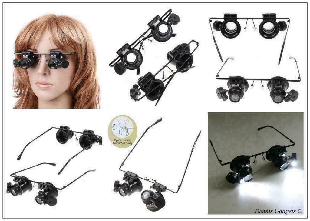 Dennis Gadgets : Loep bril met ledverlichting, Ophalen of Verzenden, Nieuw, Overige onderwerpen