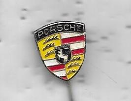 PORSCHE AUTO SPELD, Verzamelen, Speldjes, Pins en Buttons, Verzenden, Gebruikt, Transport, Speldje of Pin