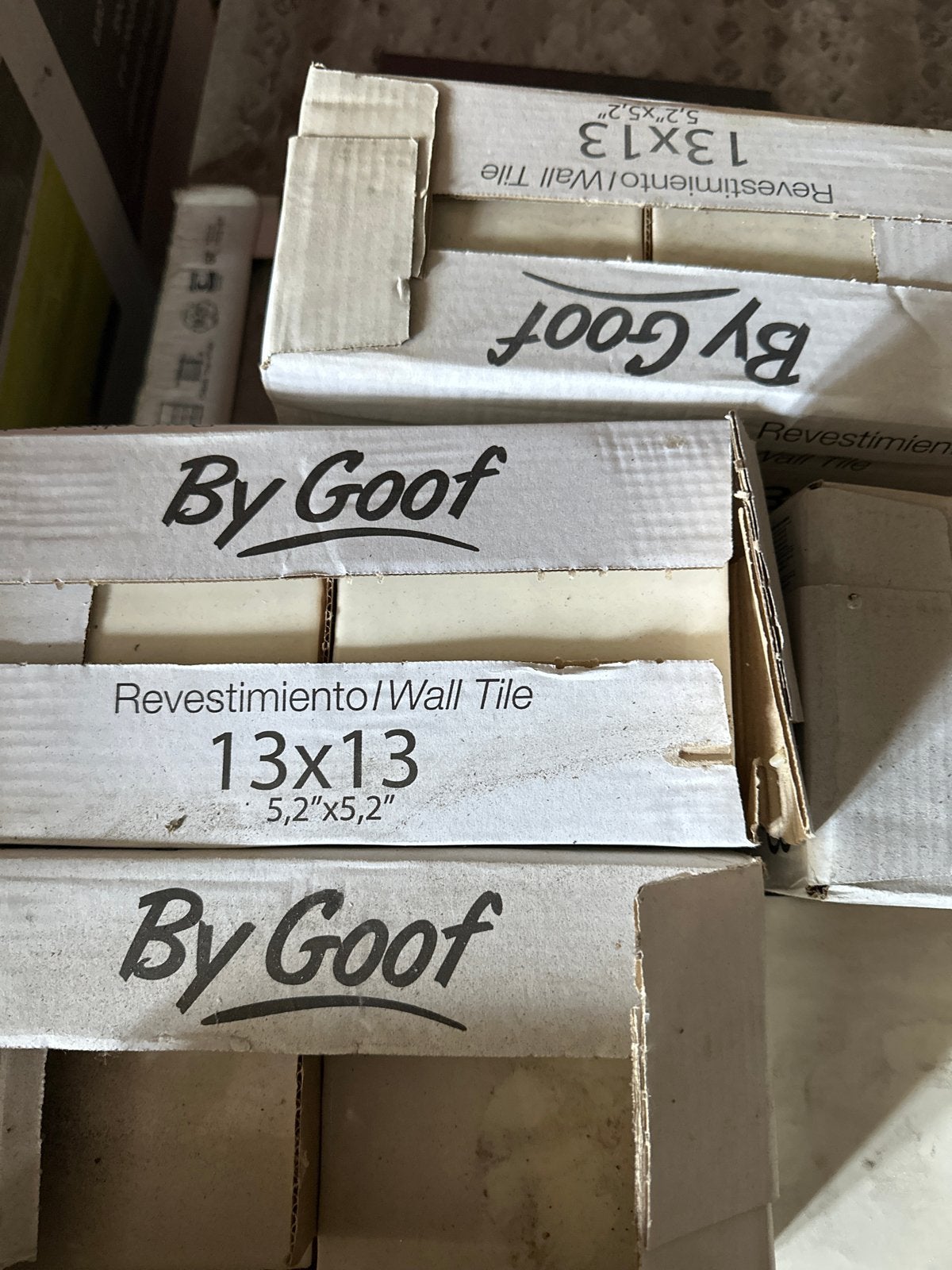 By Goof Wandtegels 13x13 cm - Nieuw, Ophalen, Nieuw, Minder dan 20 cm, Minder dan 5 m²