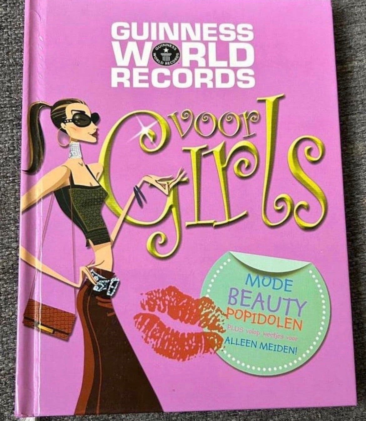 Guinness World Records voor Girls - Roze Boek vol Records, Ophalen of Verzenden, Zo goed als nieuw, Non-fictie