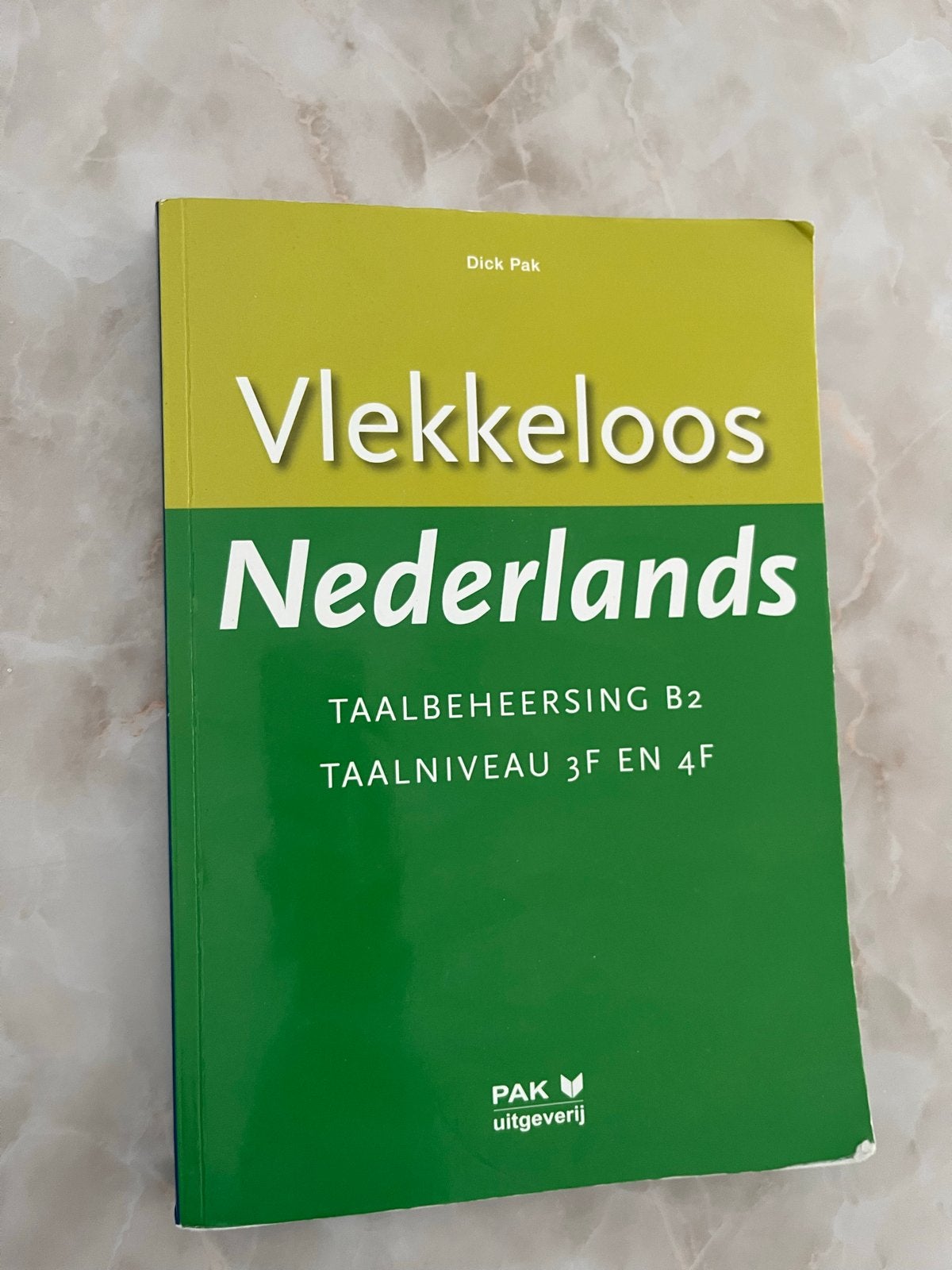 Vlekkeloos Nederlands Taalbeheersing B2 TaalNiveau 3F en 4F, Boeken, Studieboeken en Cursussen, Ophalen of Verzenden, Alpha, Zo goed als nieuw