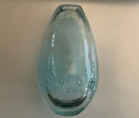 Floris Meydam: 'Colorair' vaas ca. 18,5 cm Leerdam, 1963, Antiek en Kunst, Antiek | Glas en Kristal, Ophalen of Verzenden