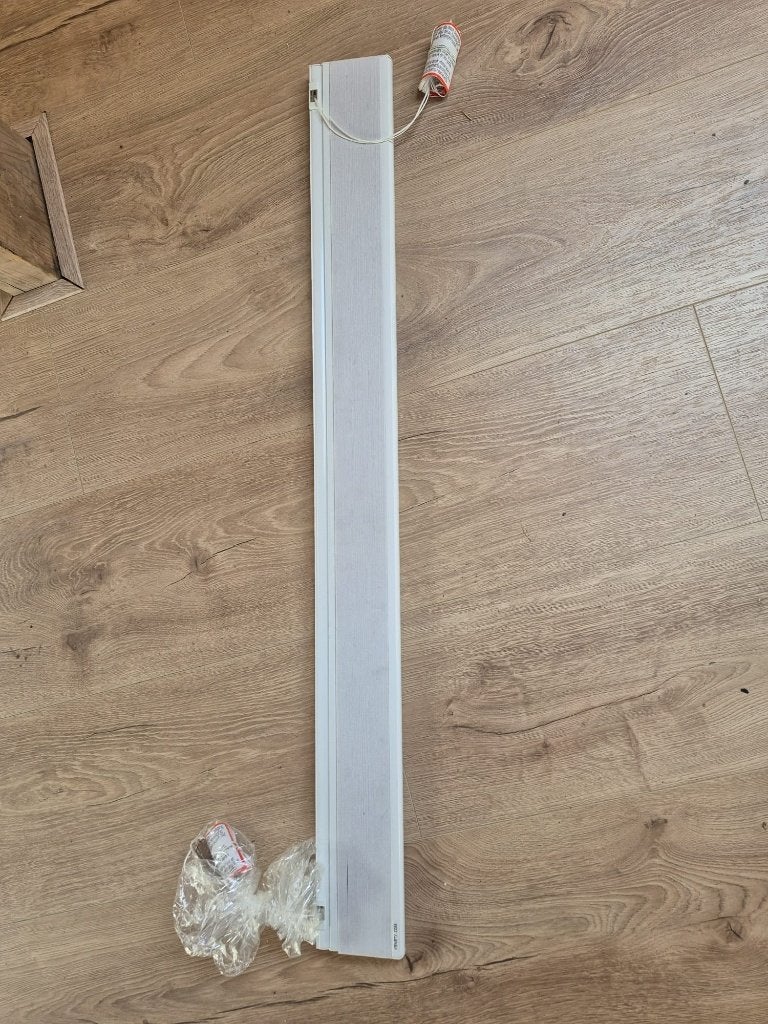Veneta Dupligordijn / Plisségordijn Wit (101,1 x 178,8 cm), Ophalen, Overige merken, Wit, Nieuw