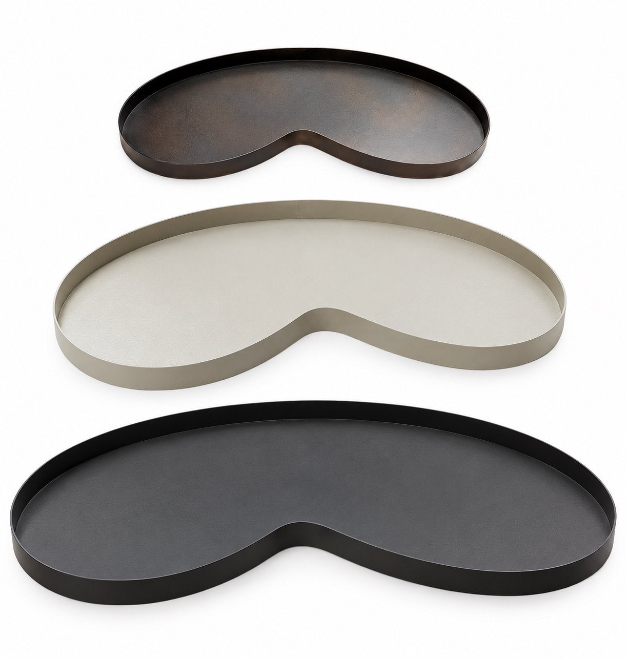Villeta dienbladen en plateaus – Brons, Clay - Beige & Zwart, Huis en Inrichting, Www.discountfashioncorner.nl, Ophalen of Verzenden